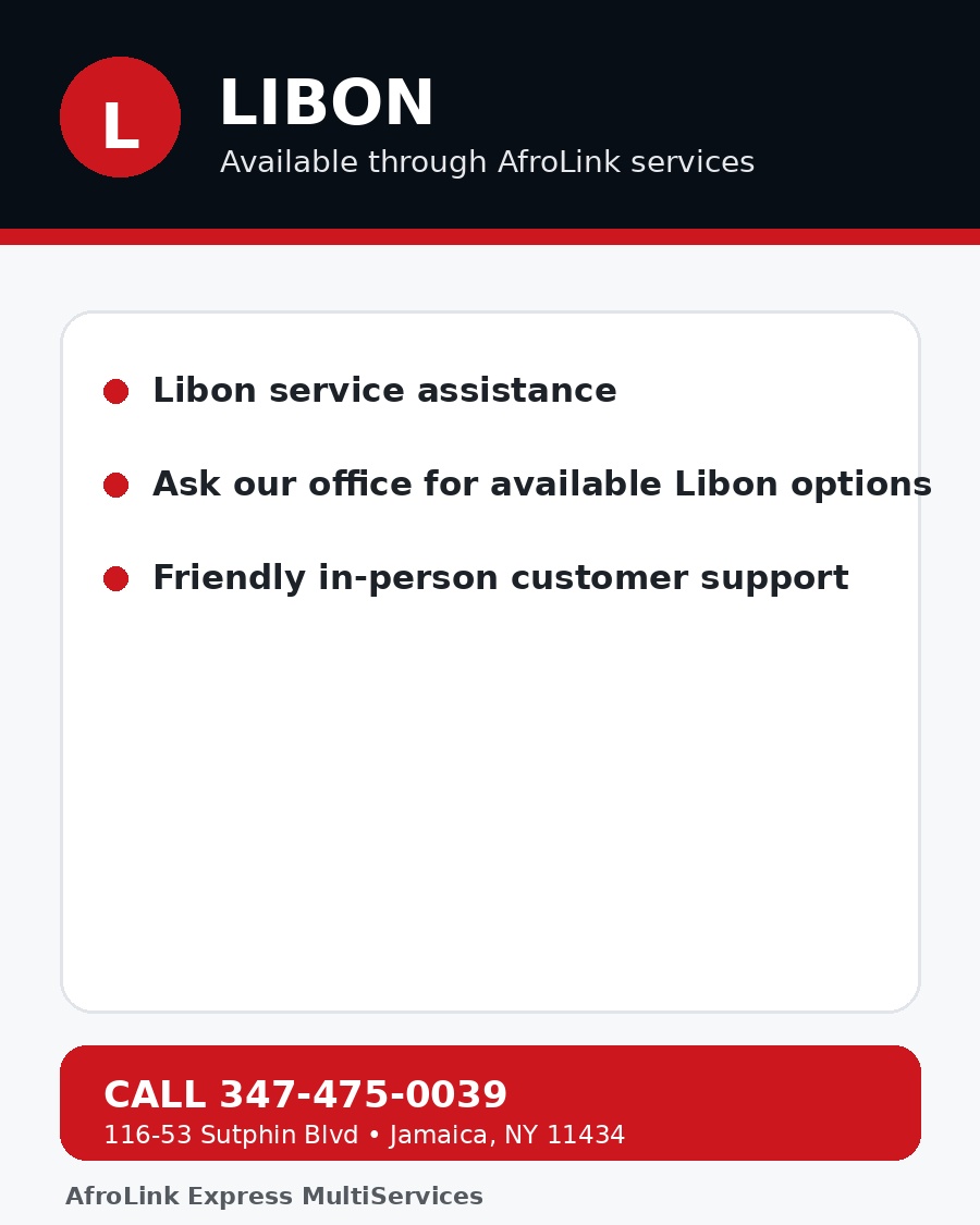 Libon flyer
